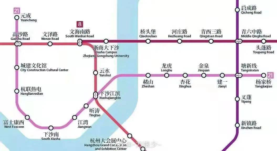 一张网传的杭州地铁四期线路图曝光后,很多人吵起来了