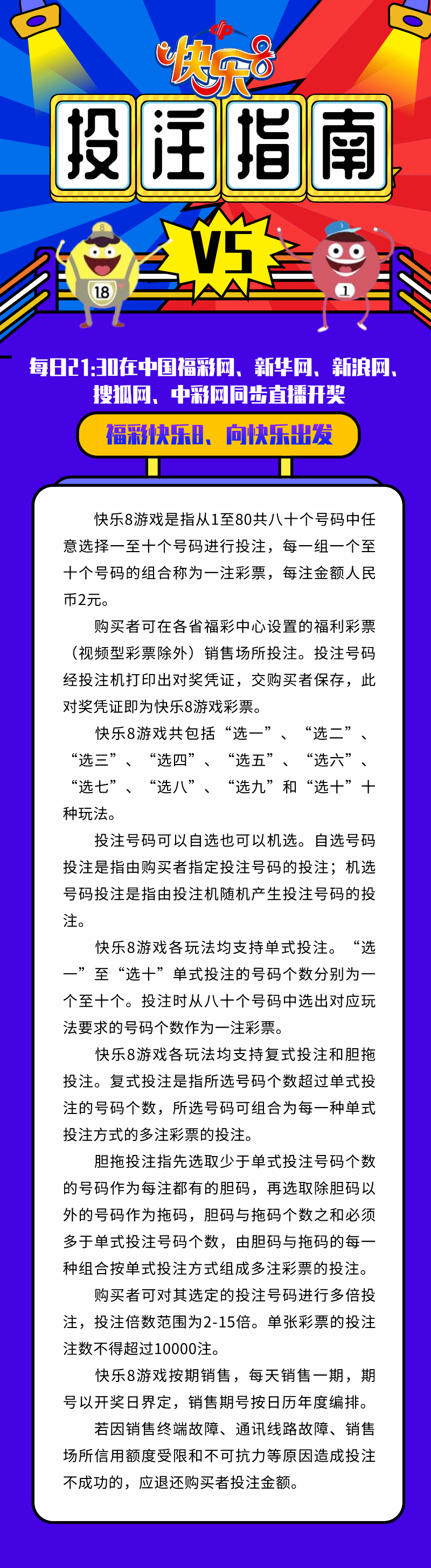 中国福利彩票快乐8投注指南