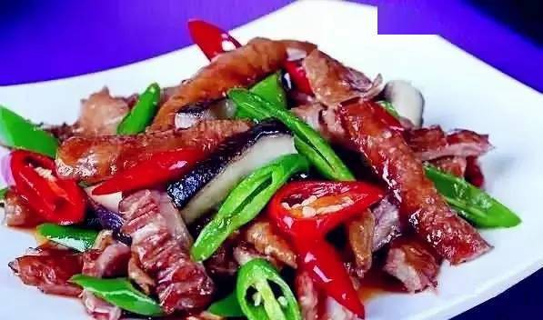 尖椒炒肥肠