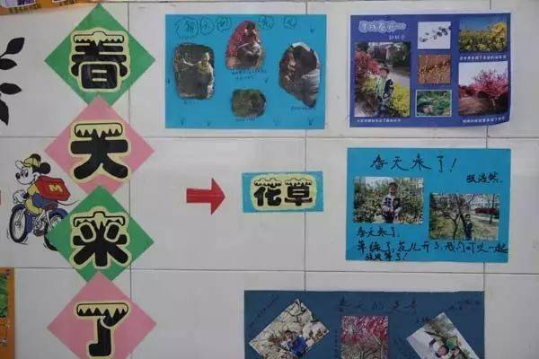 幼儿园春季主题墙欣赏,开学布置参考一下