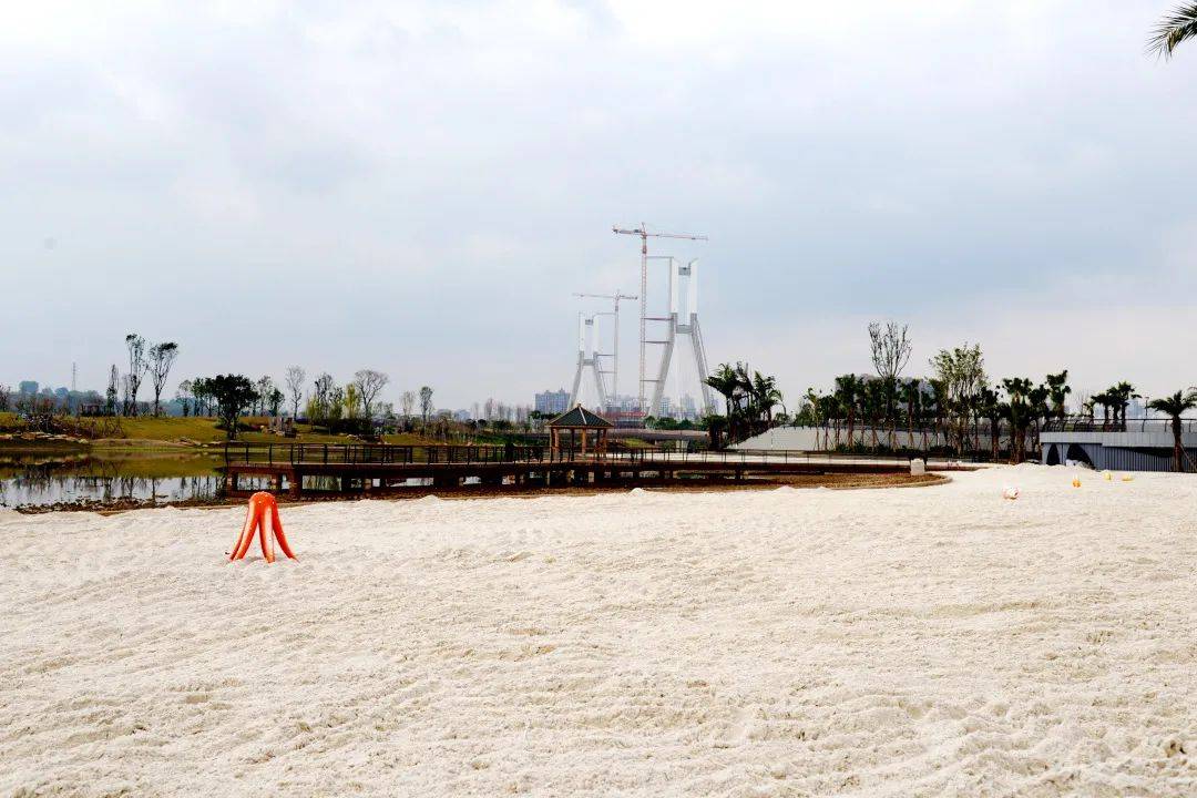临江而建的这个公园即将亮相!_金堂县