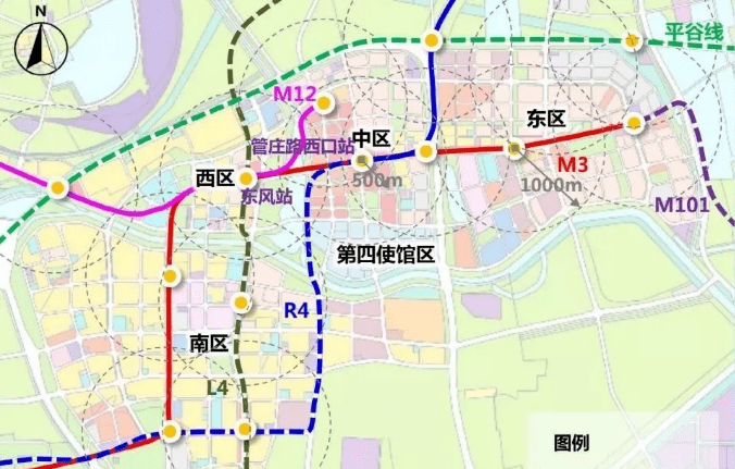 平谷线燕郊段,m101等地铁建设明确,还有一批骨干