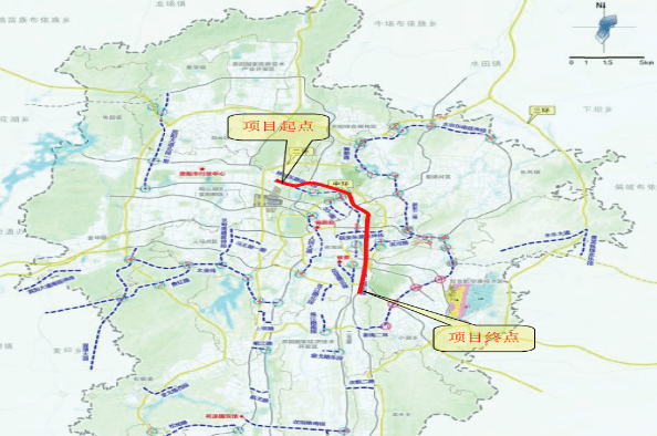 最新贵阳林城东路延伸段道路工程云岩段传来新动态