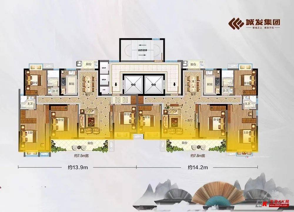 城发雅郡:高层余少量房源在售,主体已全线封顶落架完毕