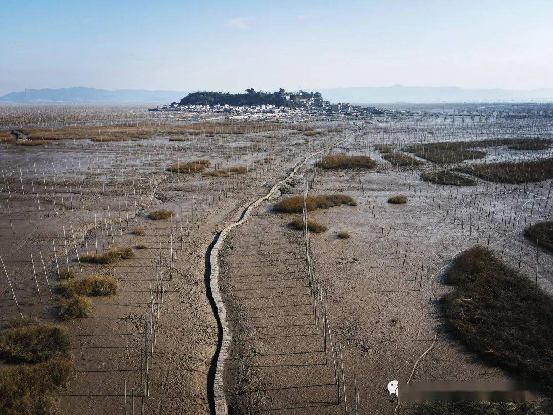 航拍霞浦:竹江岛和汐路桥