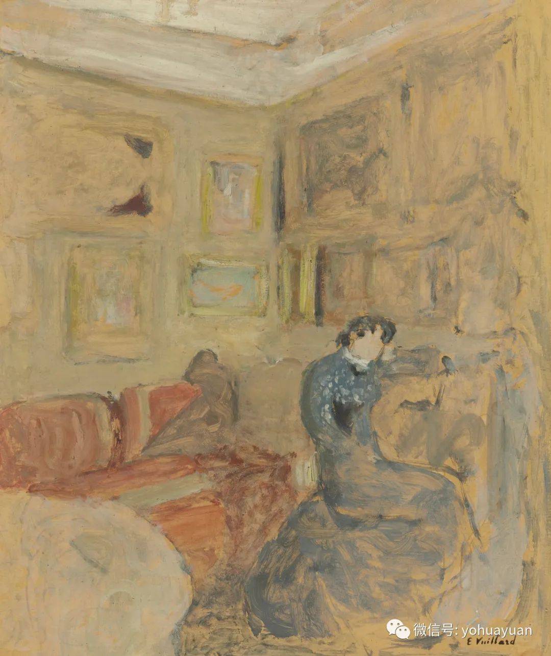 维亚尔·爱德华(edouard·vuillard 1868-1940 法国纳比派代表画家.