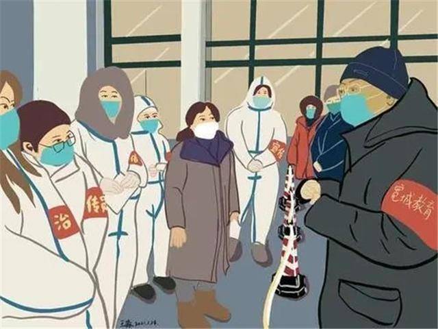 致敬!志愿者手绘漫画记录长春抗疫故事