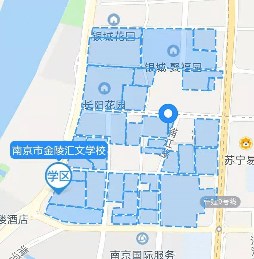 金陵汇文学校学区范围,小区明细(2020版)_小学