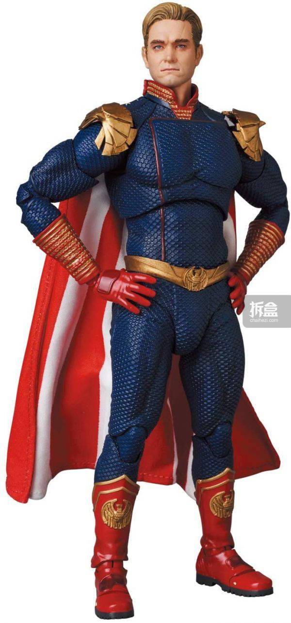 mafex 黑袍纠察队 祖国人homelander 可动人偶