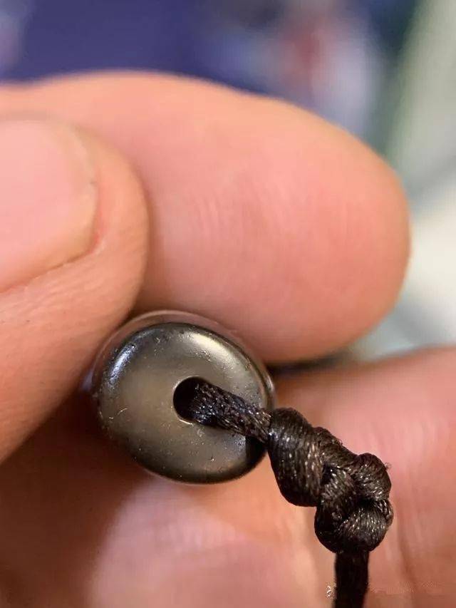 千年老天珠孔道鉴定方法,几十张图让你看懂天珠孔道