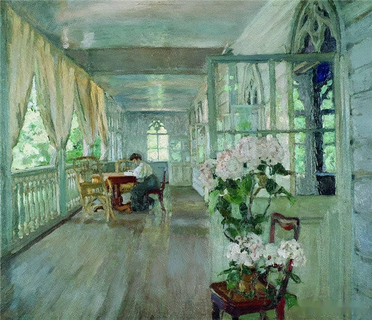 俄罗斯画家,斯坦尼斯·尤尼亚那维奇·茹科夫斯基,油画作品欣赏
