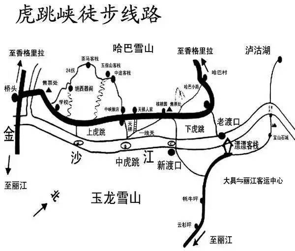 虎跳峡高路徒步,这是世界上最深的峡谷之一