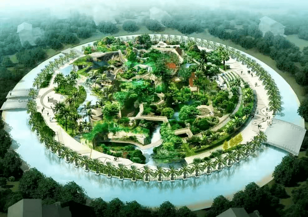 潜江在建1万平多功能室内热带雨林主题乐园预计6月对外开放