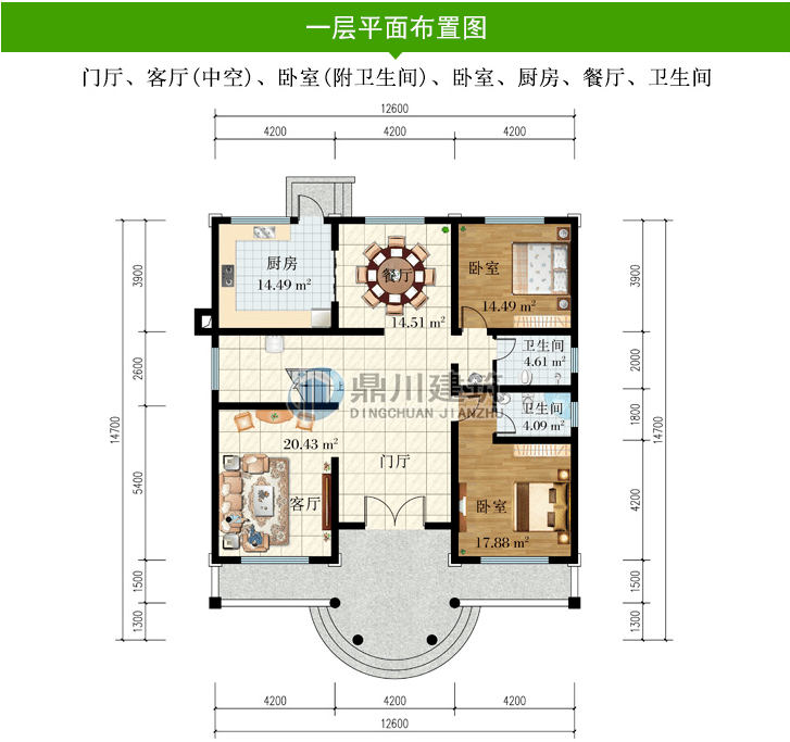 别墅平面户型图