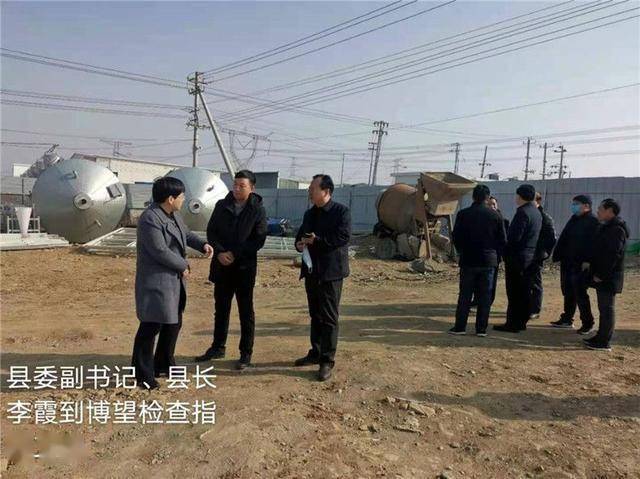 方城县委副书记代县长李霞到博望指导工作