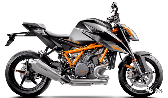 近期ktm发布了新图案的2021款1290 super duke r.