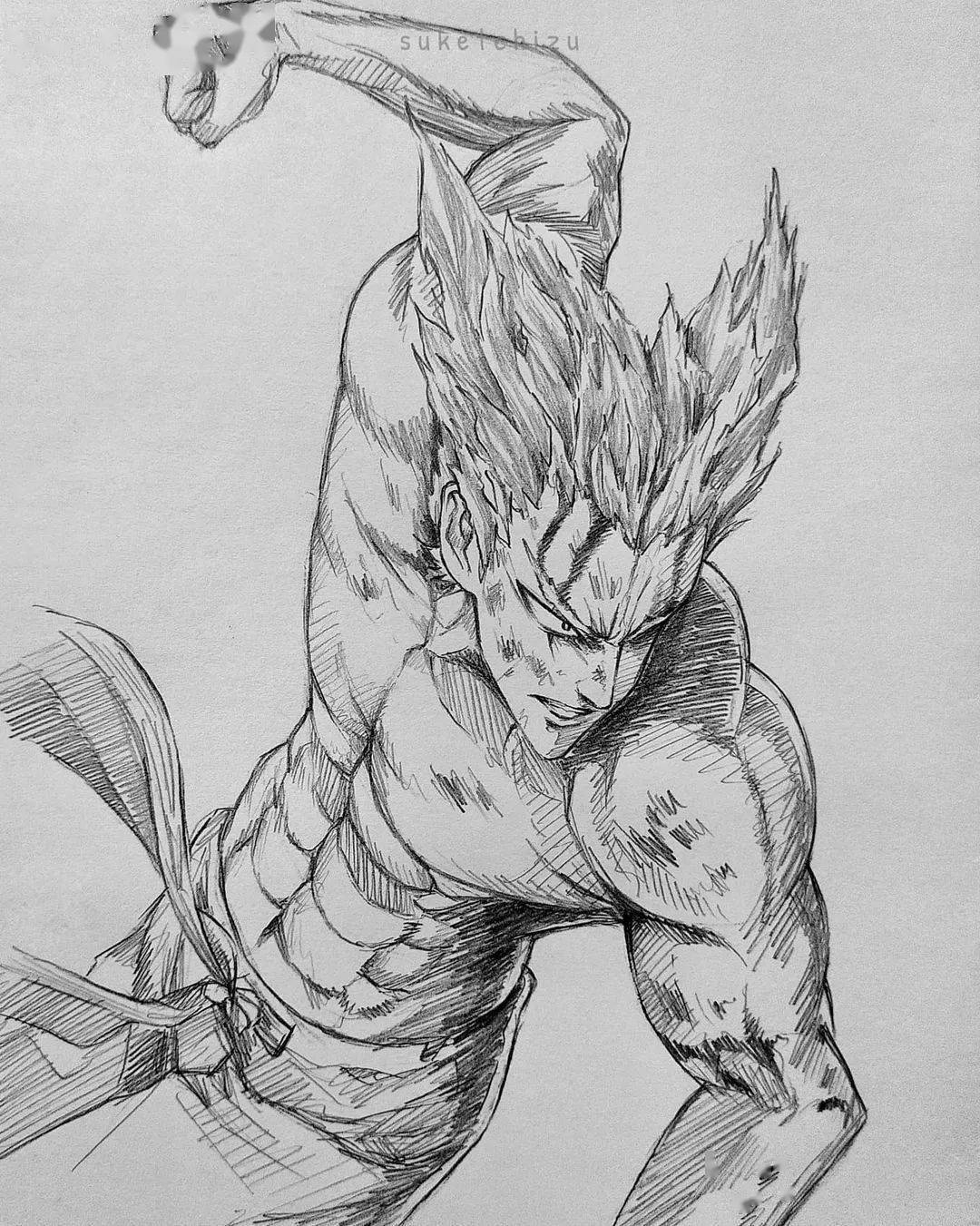 素描感十足的动漫手绘一支铅笔的逆袭