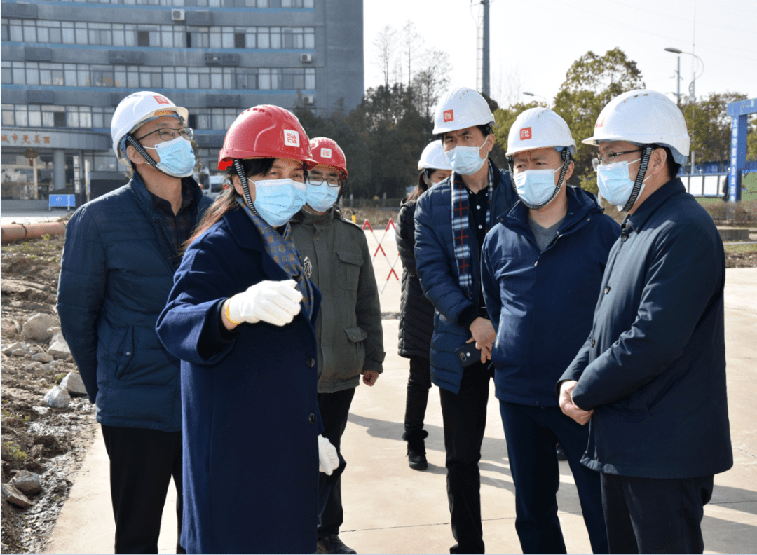 湖北省住建厅城市管理处处长率队调研武汉能源生态园