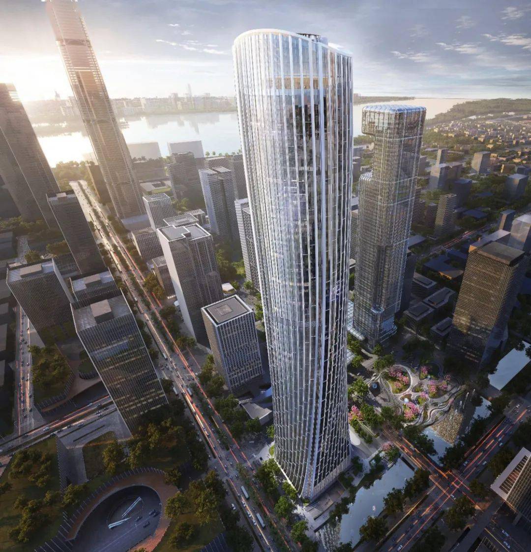 效果图 pcpa 该项目预计于2024年完工,建成后的a地块超高层塔楼,将