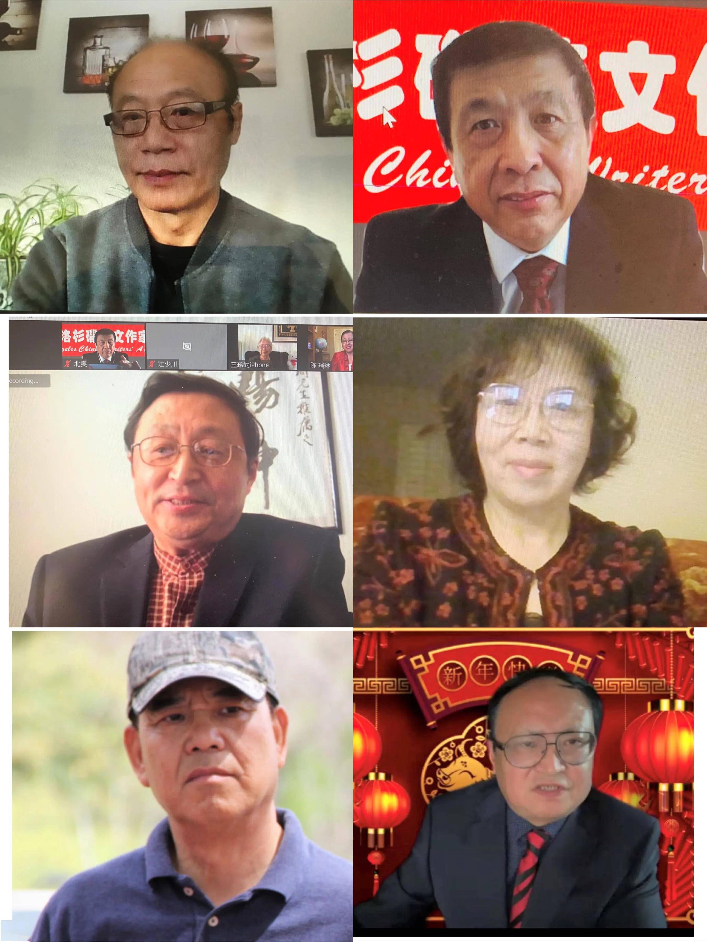 协会荣誉顾问,著名作家石钟山,中国华文文学研究专家江少川,以及北美