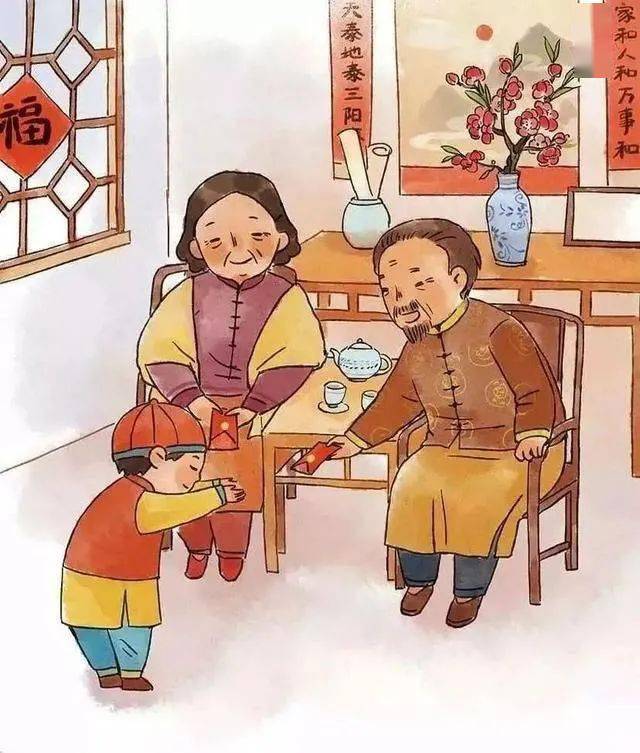 客家人尊老爱幼的春节习俗