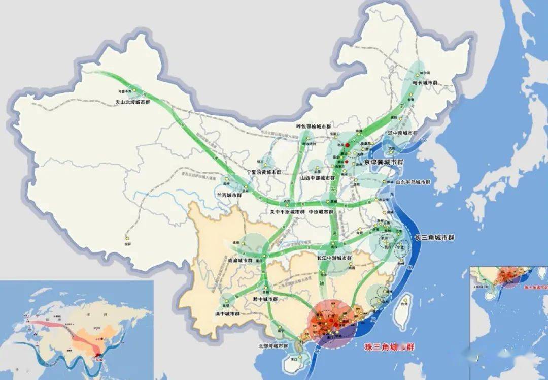 《广东省国土空间规划(2020—2035年)》(公众版)2月9日发布.