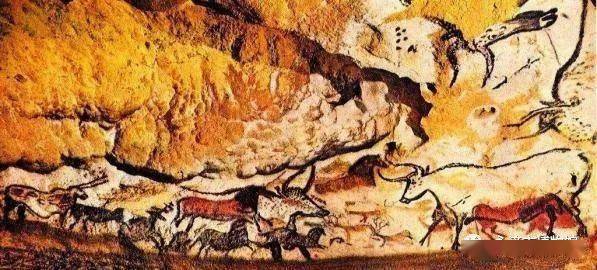永博牛年说牛旧石器法国拉斯科洞窟壁画野牛图