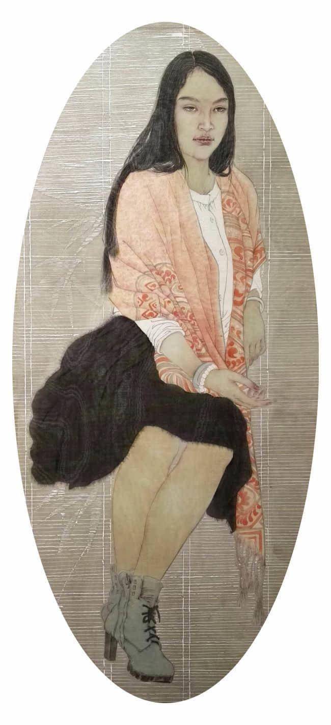 春暖花开湖北省工笔画学会首届网络作品展五