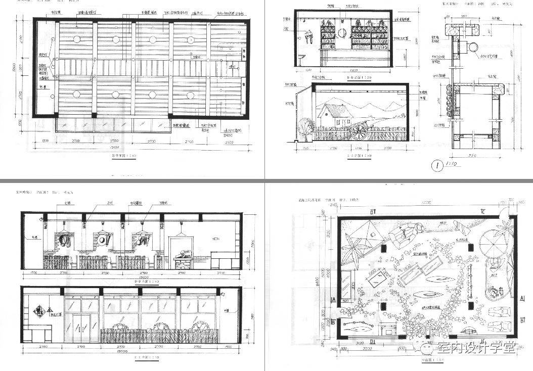 2021开工福利放送1:《室内设计autocad施工图画法》144页全