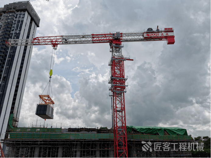 中联重科高效助建全球最高预制住宅项目塔机定制设计走俏新加坡高端