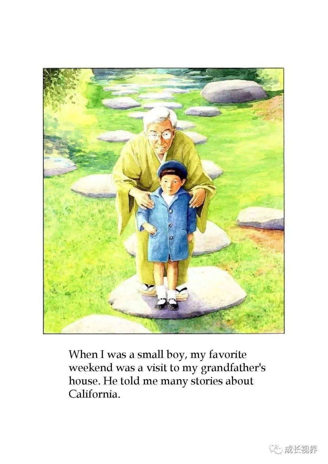 英文有声绘本grandfathersjourney