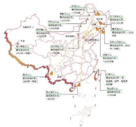安徽境内的死火山