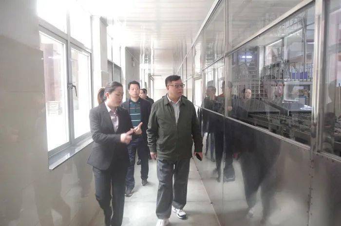 湖南省人大办公厅考察调研白沙溪茶厂