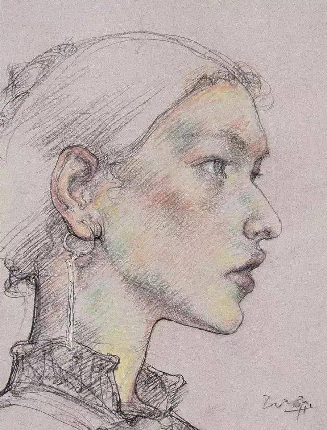 川美院长庞茂琨纸本系列作品