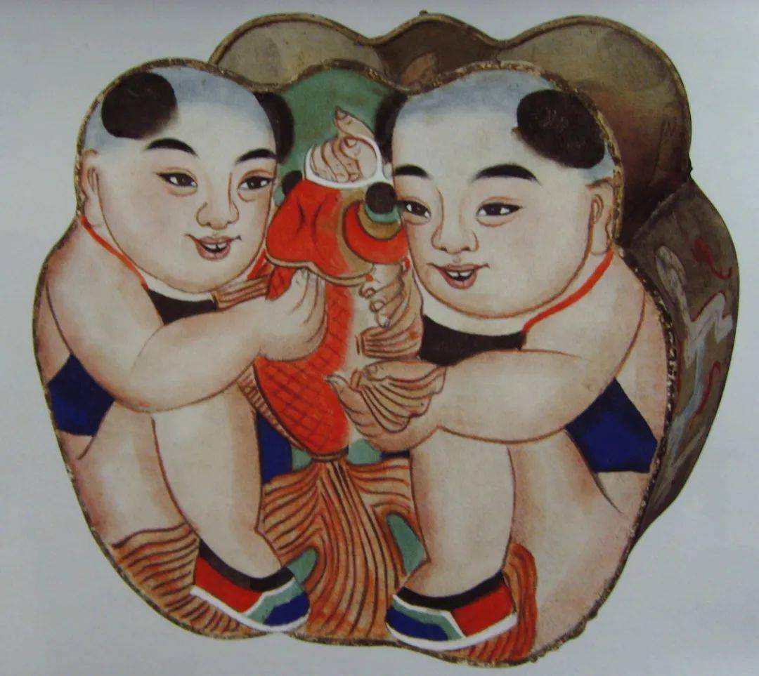 清朝皇宫中的玩具——童子抱鱼花灯