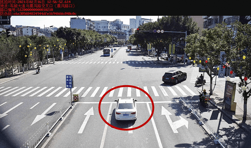 春节期间在资阳任性闯红灯,这30辆车被无码曝光!