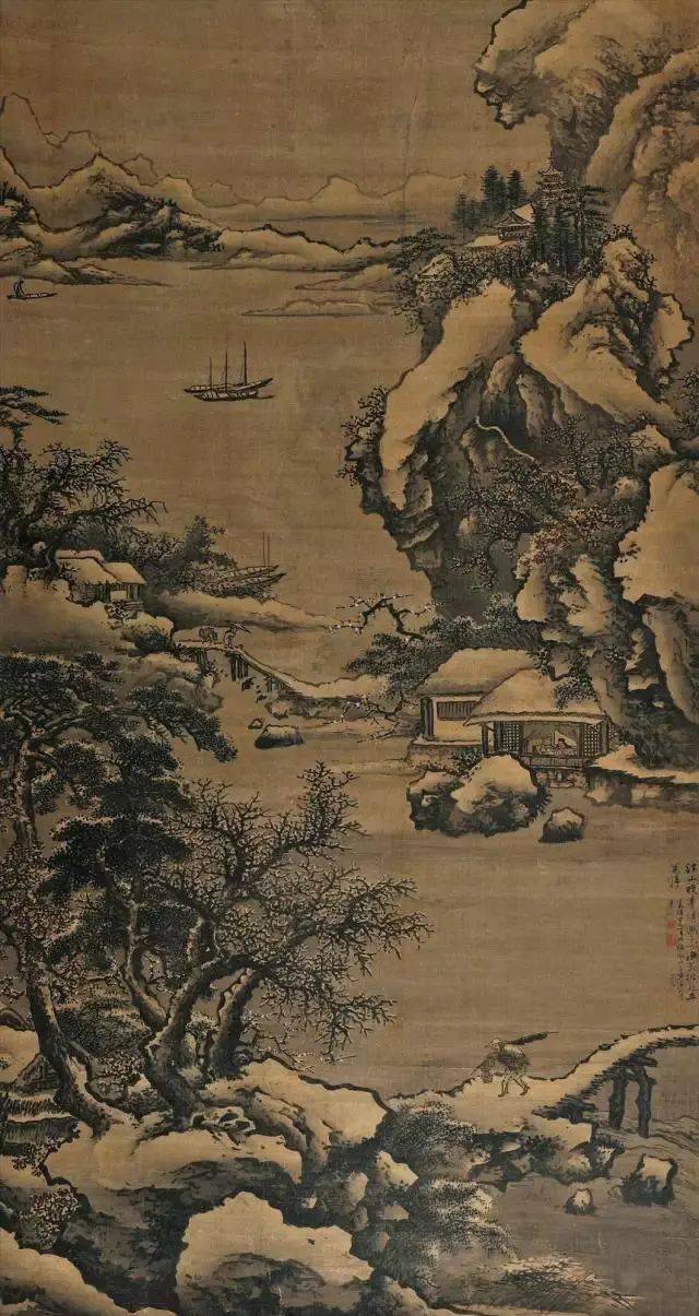 明代画家谢时臣山水画作品欣赏