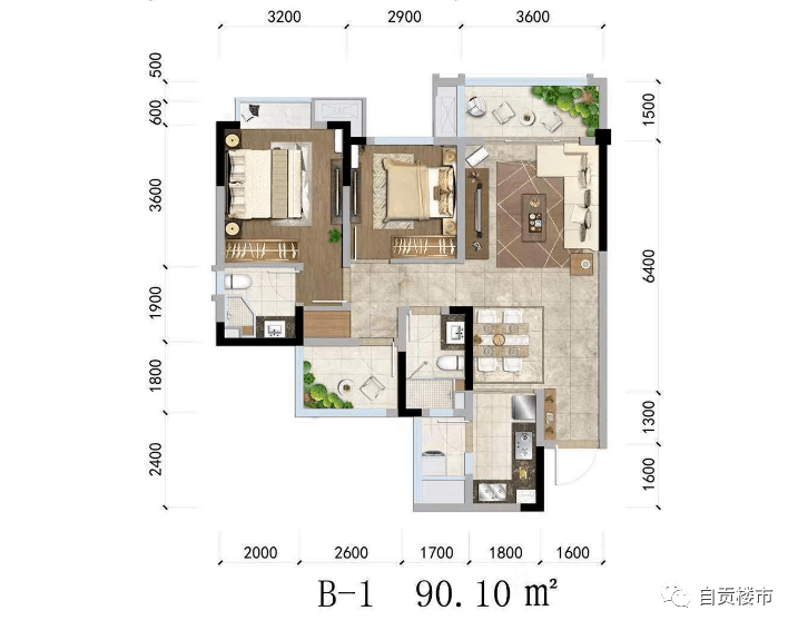 新力·帝泊湾建面74-118㎡房源,在售楼栋1,2,6,7,8,9,10楼,整体均价