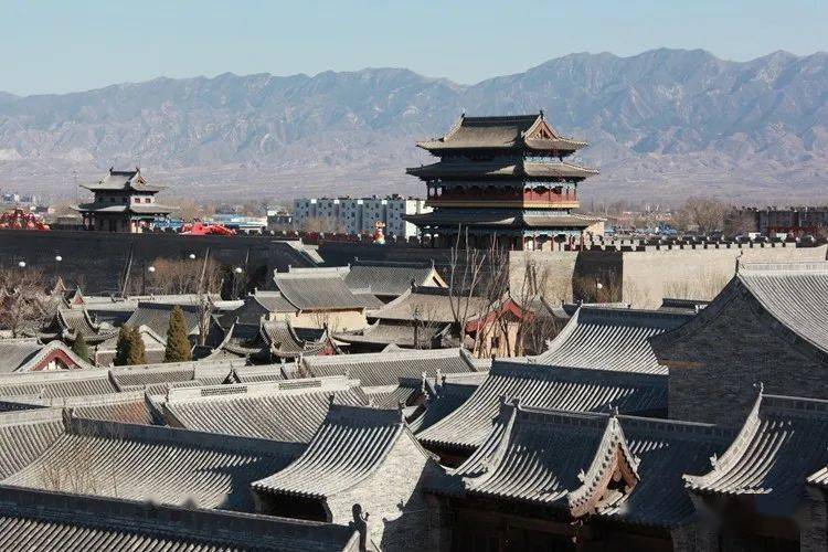 忻州古城东城墙风景