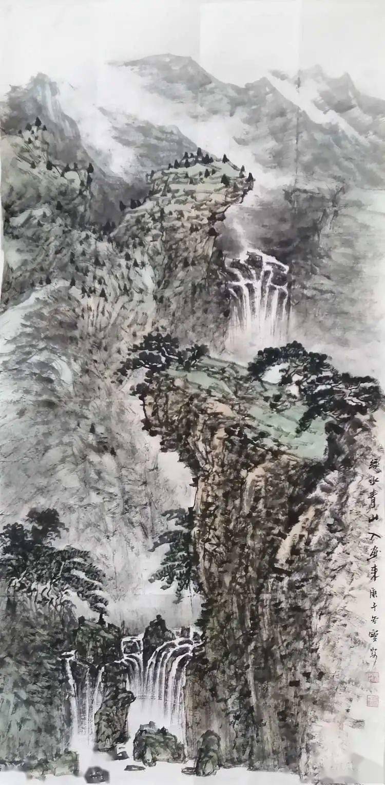 【书画长廊】何宝安山水画2021年(辛丑年)年历