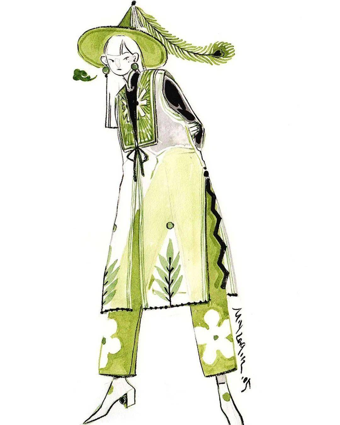 荞头插画分享第255期中国插画师策展人my蚂蚁