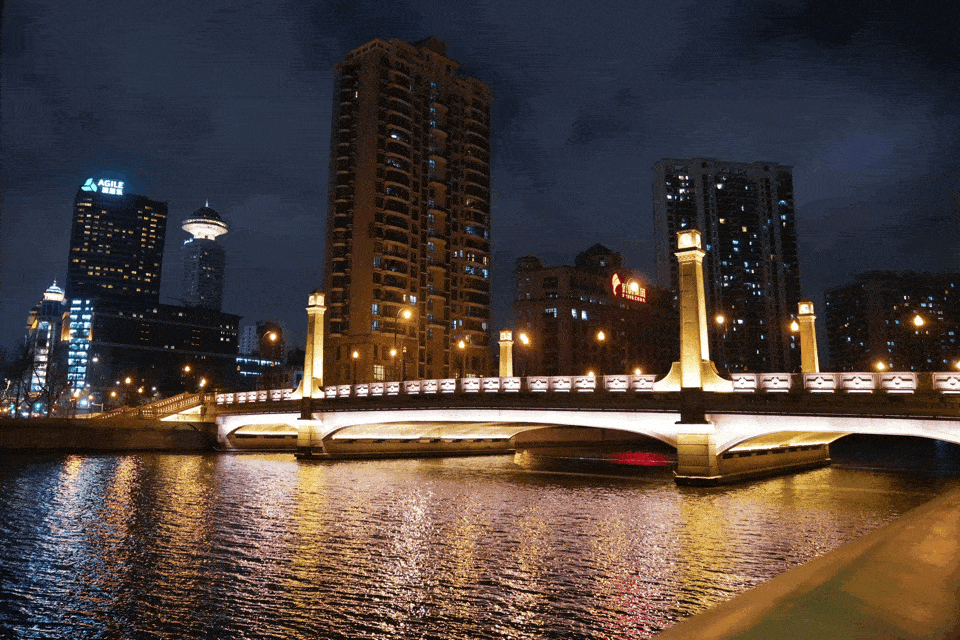 夜太美!你绝对没看过的苏州河上30座桥梁夜景靓照!你被哪座美到了?