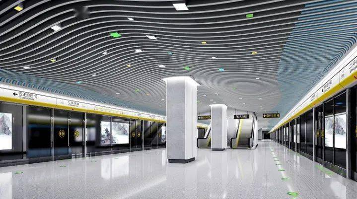 济南地铁2号线19个站点内景惊艳曝光 本周六开通运行