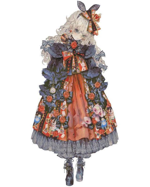 日本插画师@yogisya作品集涵盖艺术,时装插画甚至卡通.