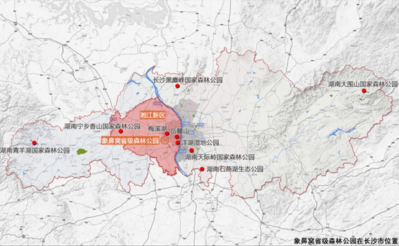梅溪湖国际新城绿意更浓!象鼻窝省级森林公园总规批复