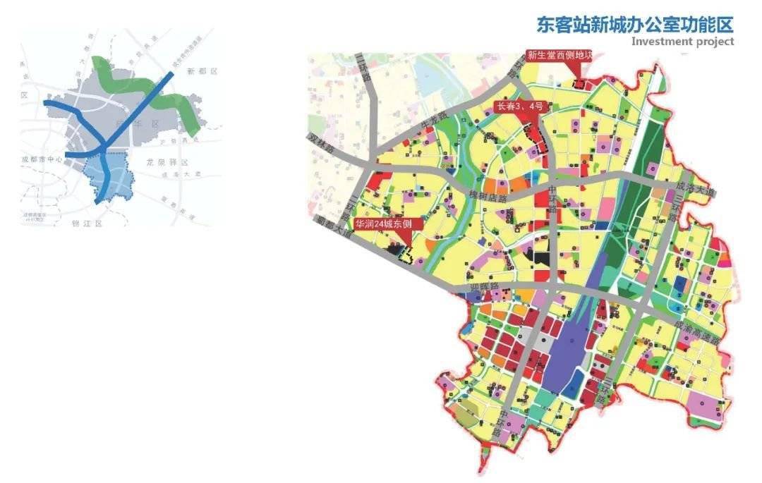 成都明确集中供地后,各区亮出了土地底牌
