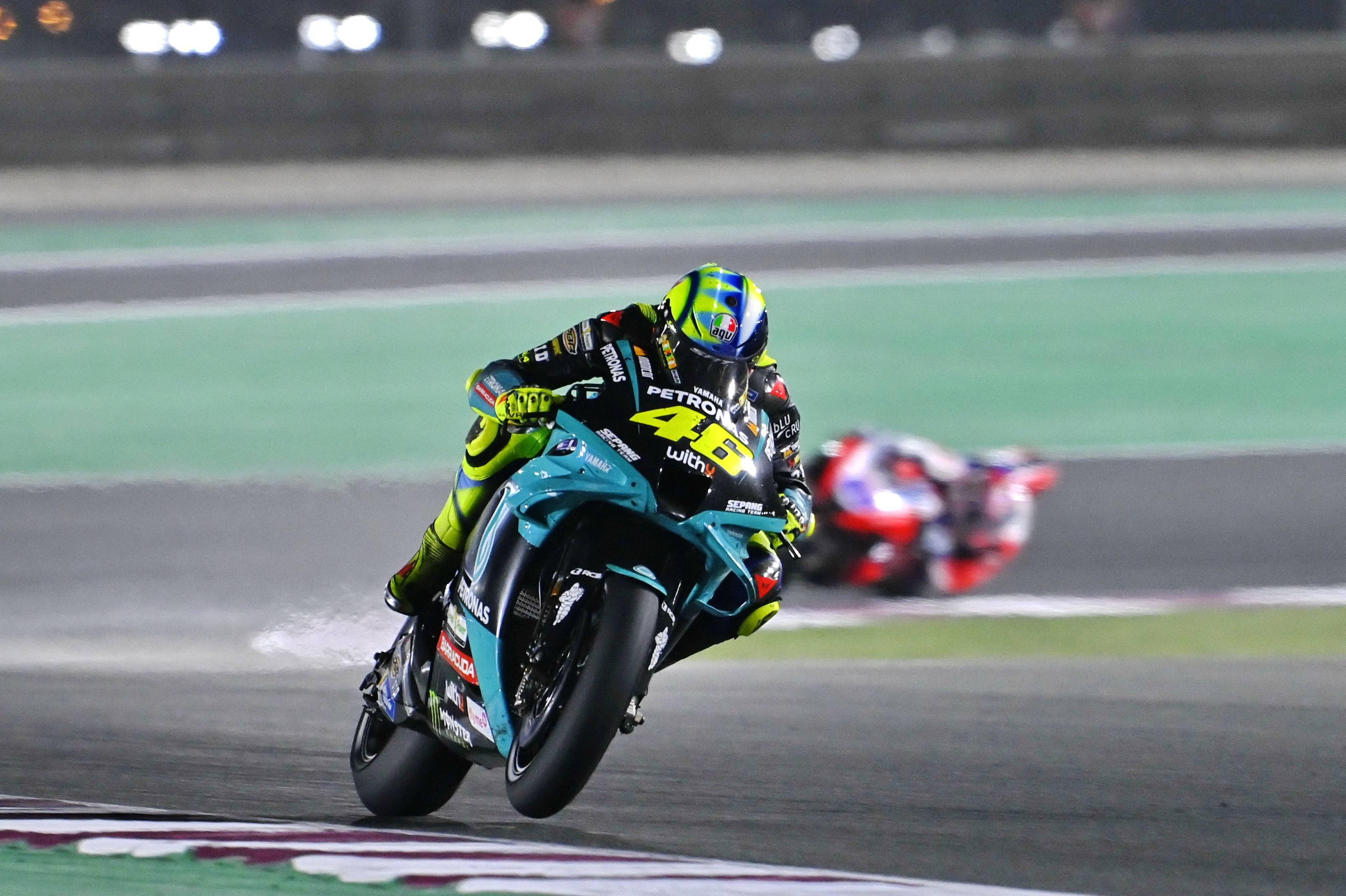 2021motogp卡塔尔站第一场罗斯夺得第十二