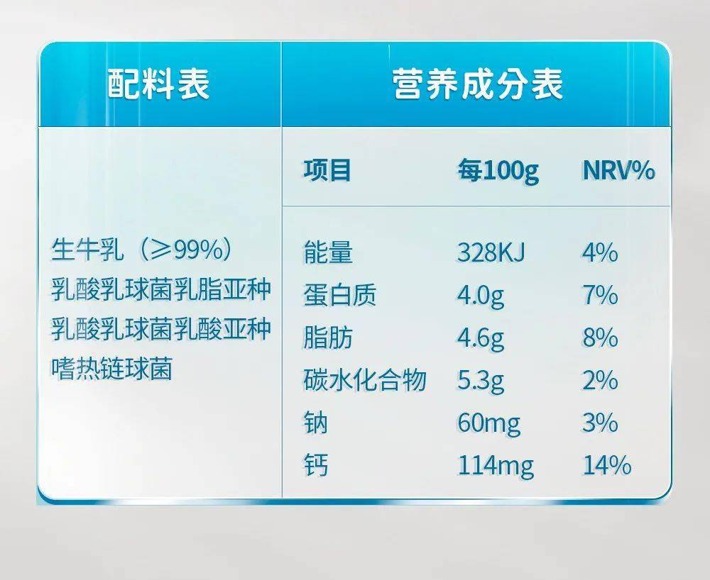 简爱酸奶的配料表一目了然:生牛乳,乳酸菌,其它没了.