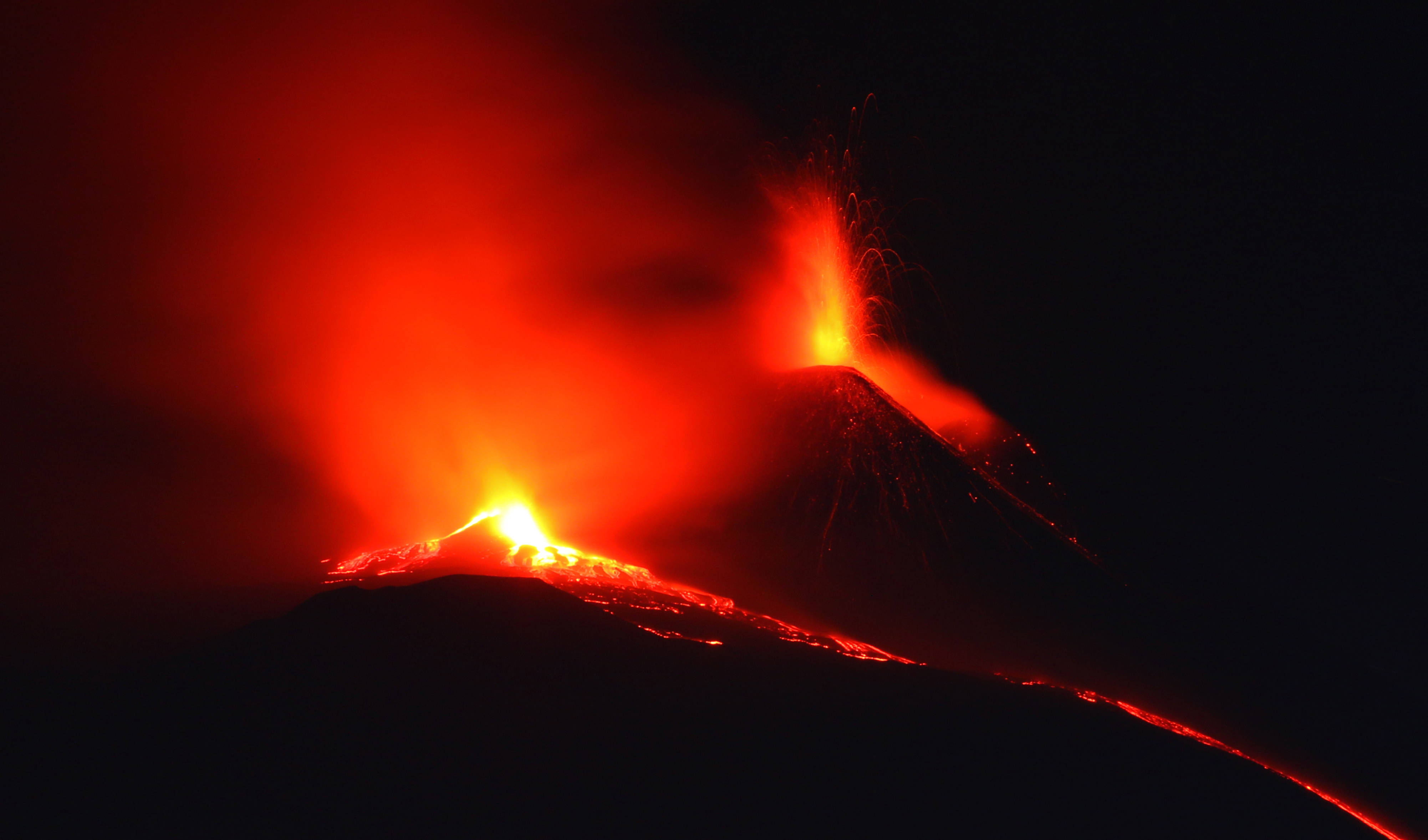 埃特纳火山喷发