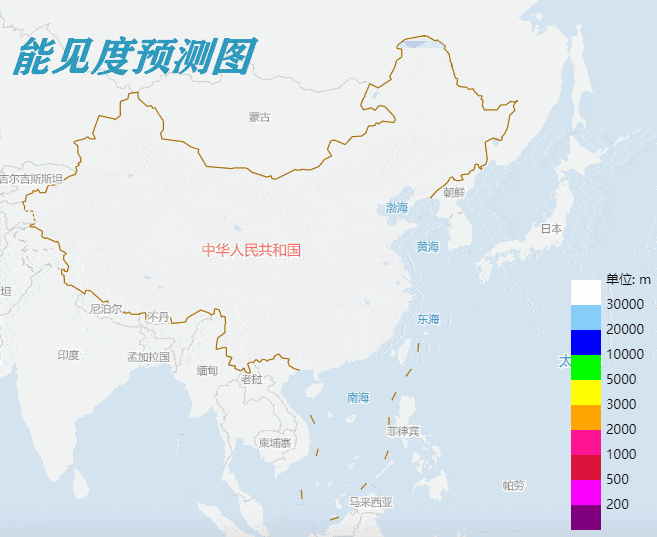 未来出行,有没有雾霾?↓↓↓带你领略实时风速变化.